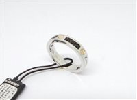 Anello Zancan Uomo Hi Teck in Argento Spinello EXA011R-21 - EXA011R-21